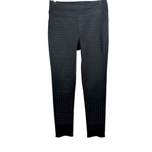 LULU-B Women's Embellished Tummy Control Pull On Skinny Pants Black Size 2